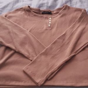 NY&CO Womans Lt Pink Top Size L
